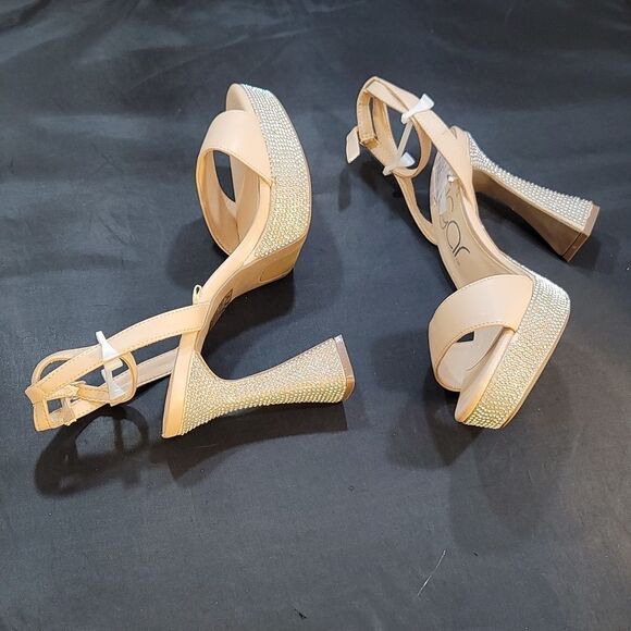 BRAND NEW SUGAR JANET WOMEN'S RHINESTONES SANDALS - Picture 14 of 16